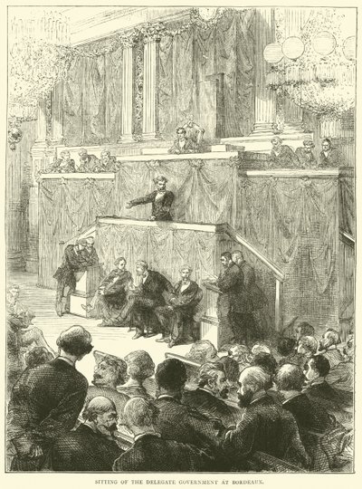 1870年12月，波尔多代表政府成立 作者 英语学校