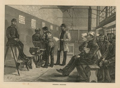 Clerkenwell House of Correction的草图 作者 英语学校