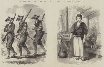 日本的草图（雕刻） 作者 英语学校