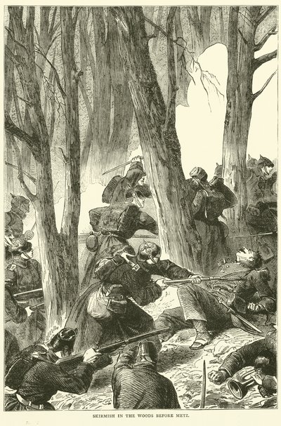 1870年9月梅斯前的树林里的小冲突 作者 英语学校