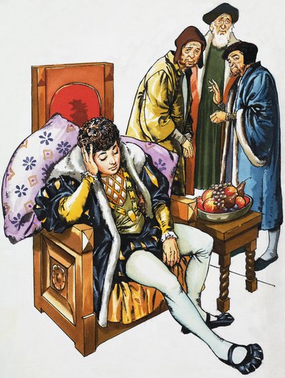 王位的睡觉的男孩 作者 英语学校