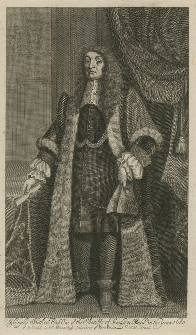 Slingsby Bethell，伦敦警长和米德尔塞克斯在1680年 作者 英语学校