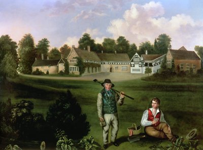 南方的史密斯希尔大厅，1820年 作者 英语学校