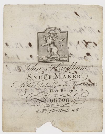 Snuff Maker，John Hardham，交易卡 作者 英语学校