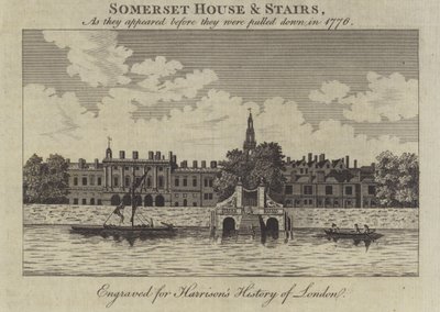 伦敦萨默塞特宫和楼梯，它们在1776年被拆除之前出现 作者 英语学校