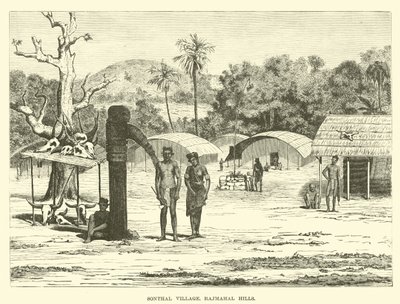 Sonthal Village，Rajmahal Hills 作者 英语学校