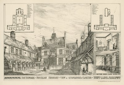 Southwark Diocesan神学院 作者 英语学校
