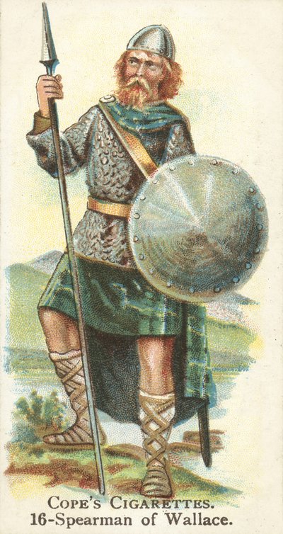 斯皮尔曼，威廉-华莱士爵士（chromolitho）。 作者 英语学校