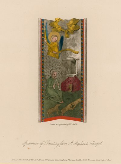 St Stephens Chapel绘画的标本 作者 英语学校