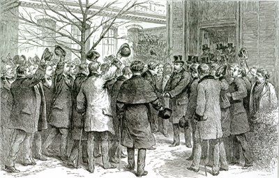 1890年12月6日，高级罗伯特科赫（1843-1910）离开英国病人正在接受治疗的皇家医院。 作者 英语学校