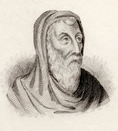 亚历山大的St. Athanasius，来自&39;Crabbes Historical Dictionary&39;，于1825年出版 作者 英语学校