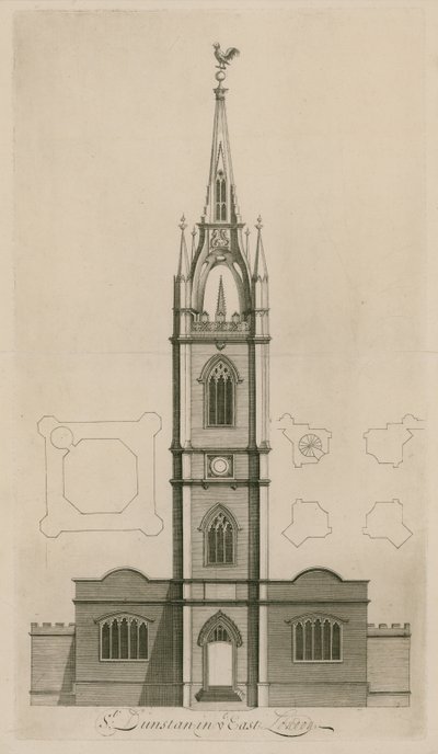 St Dunstan在东部，伦敦 作者 英语学校