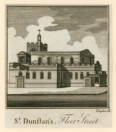 St Dunstans，Fleet Street，London 作者 英语学校