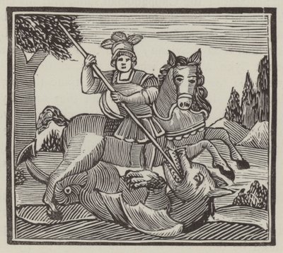 圣乔治（雕版画 作者 英语学校