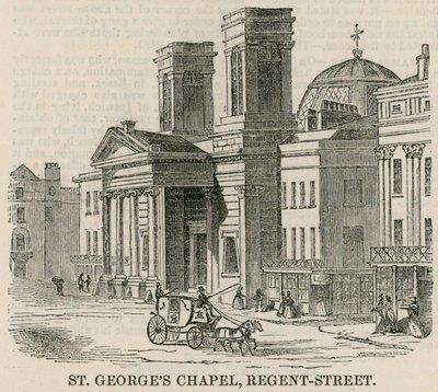 St Georges Chapel，摄政街，伦敦 作者 英语学校