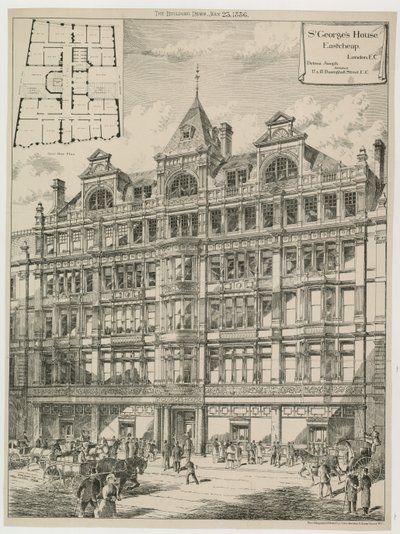 St Georges House，Eastcheap，伦敦 作者 英语学校
