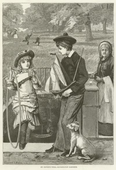 St Govers Well，肯辛顿花园 作者 英语学校