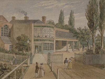 St Helena茶园，Lower Road，Rotherhithe，1860（纸上写着） 作者 英语学校