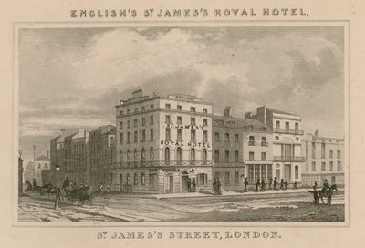 St Jamess Royal Hotel，St Jamess Street，伦敦 作者 英语学校