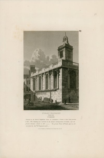 St Mary Magdalen，与伦敦Knightrider街的St Gregory联合 作者 英语学校