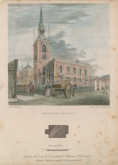 Rotherhithe的圣玛丽教堂 作者 英语学校