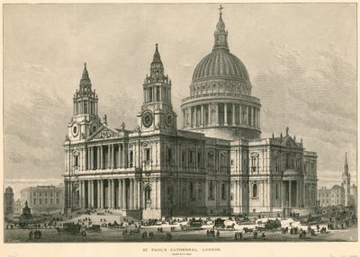 St Pauls大教堂，伦敦 作者 英语学校