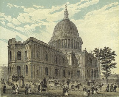 St Pauls大教堂，东北视图 作者 英语学校