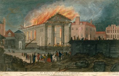 伦敦考文特花园圣保罗教堂于1795年9月17日晚8点钟出现 作者 英语学校