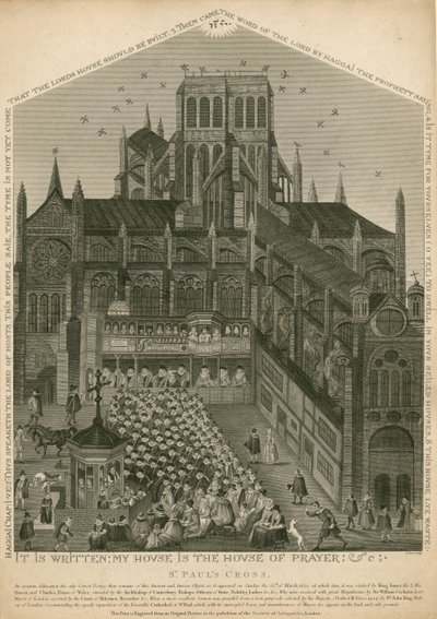 1620年3月26日伦敦St Pauls Cross出现 作者 英语学校