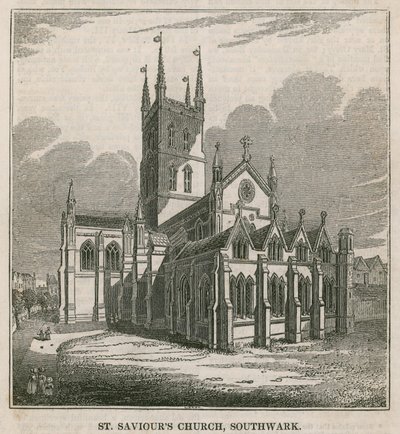 St Saviors教堂，Southwark，萨里 作者 英语学校