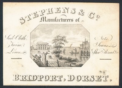 Stephens＆Co，帆布，网，麻绳，线和鞋线，贸易卡制造商 作者 英语学校