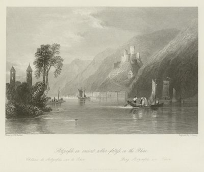 Stolzenfels，莱茵河上的古代强盗堡垒 作者 英语学校