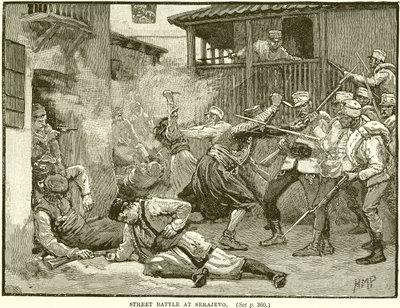 塞拉利沃的街头战役 作者 English School