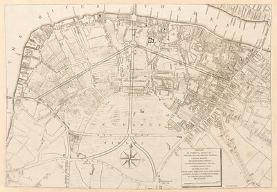 伦敦街道地图，地图 K.Top.27.47 作者 英语学校