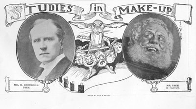 化妆研究，来自国王的插图，1901年6月1日 作者 英语学校