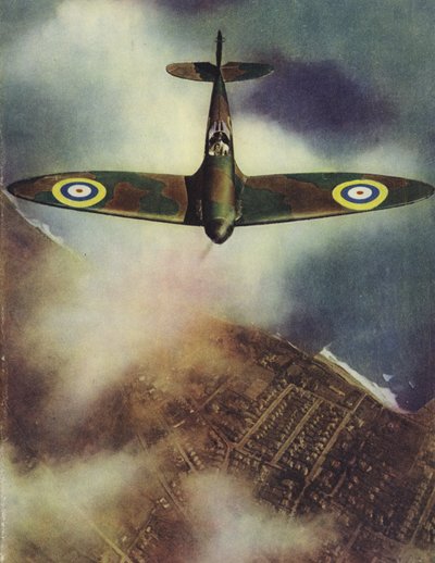 Supermarine Spitfire，c1940 作者 英语学校