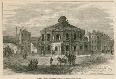 Surrey Chapel，Blackfriars Road，Southwark（罗兰山教堂） 作者 英语学校
