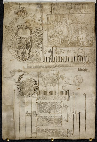 科尔切斯特修道院土地调查，埃格顿 MS 2164 作者 英语学校