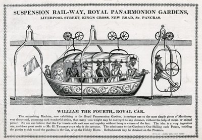 悬索铁路，皇家Panarmonion花园 作者 英语学校