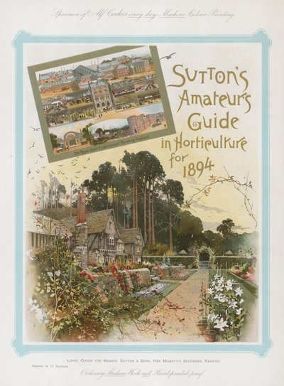 1894年Suttons业余爱好者指南 作者 英语学校