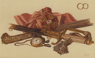 邓肯子爵上将的佩剑和遗物（铬钼合金） 作者 英语学校