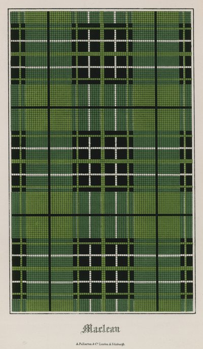 Clan Maclean的格子呢 作者 英语学校