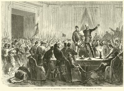 1870年10月，第106营国民警卫队在德维尔酒店提供特罗克 作者 英语学校