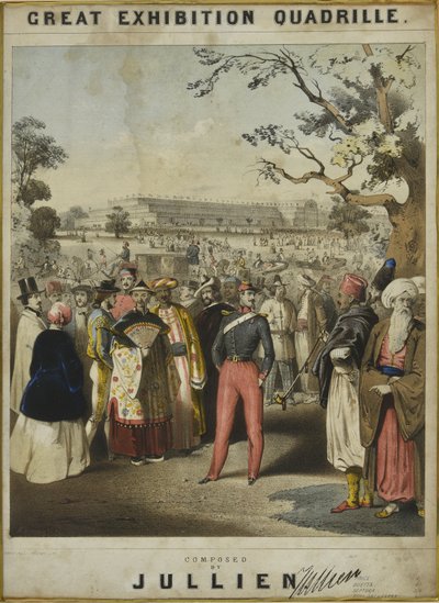 1851年的联合波尔卡。约翰·琼斯（JG Jones）（乐队16皇后枪骑兵大师）尊敬地题为万国机械天才 作者 英语学校