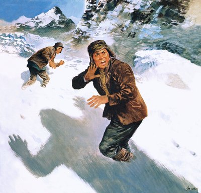 可恶的雪人 作者 英语学校