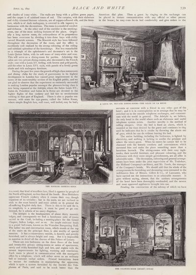 The Adelphi Hotel，利物浦，默西塞德郡（石版画） 作者 英语学校