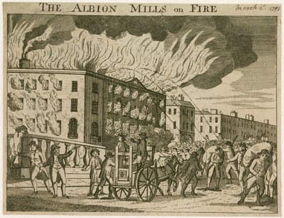 Albion Mills着火 作者 英语学校