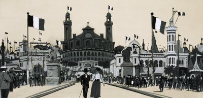 1900 年巴黎国际博览会阿尔及利亚展区 作者 英语学校