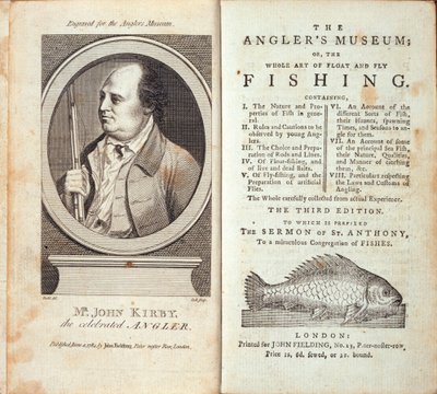 钓鱼博物馆;或者，约翰柯比的浮动和飞钓整体艺术，出版于1784年 作者 英语学校