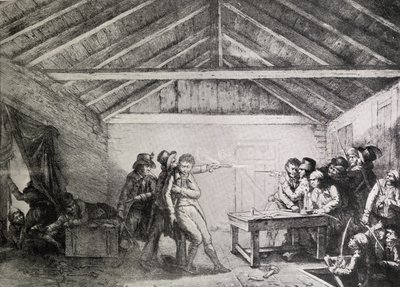 1820年2月23日卡托街同谋者的逮捕 作者 英语学校